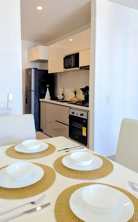 Charming dining space for intimate dinners and breakfasts.